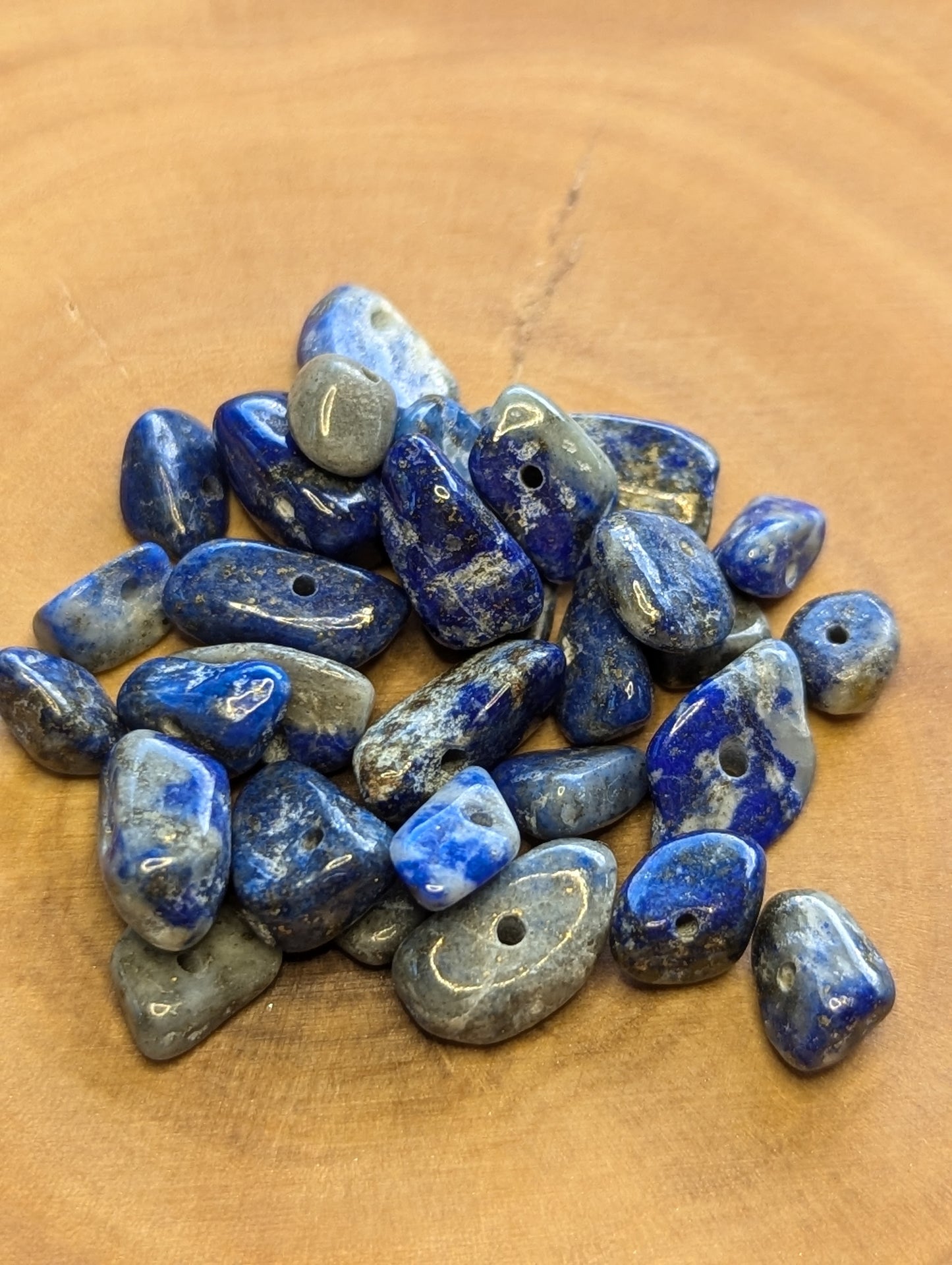 Lapis lazuli 25mm hoop